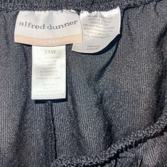 Alfred Dunner Corduroy Pants Wide Leg - Picture 4 of 7